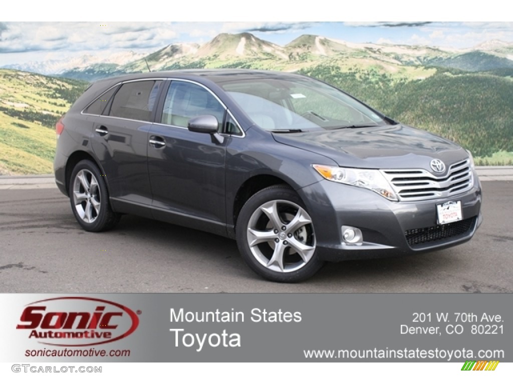 2012 Venza Limited AWD - Magnetic Gray Metallic / Ivory photo #1
