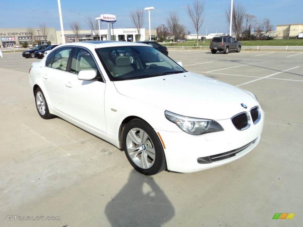 Alpine White 2009 BMW 5 Series 528i Sedan Exterior Photo #60924932