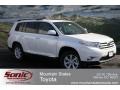 2012 Blizzard White Pearl Toyota Highlander V6 4WD  photo #1