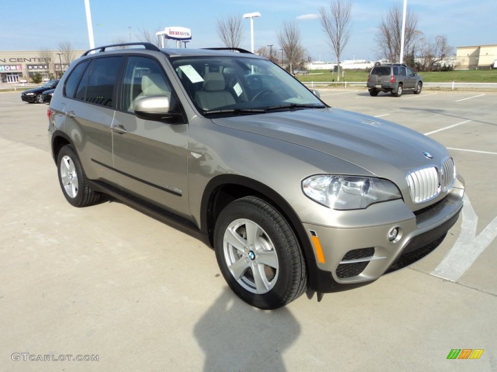 Platinum Bronze Metallic 2012 BMW X5 xDrive35d Exterior Photo #60925223