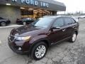 2011 Dark Cherry Kia Sorento EX AWD  photo #8