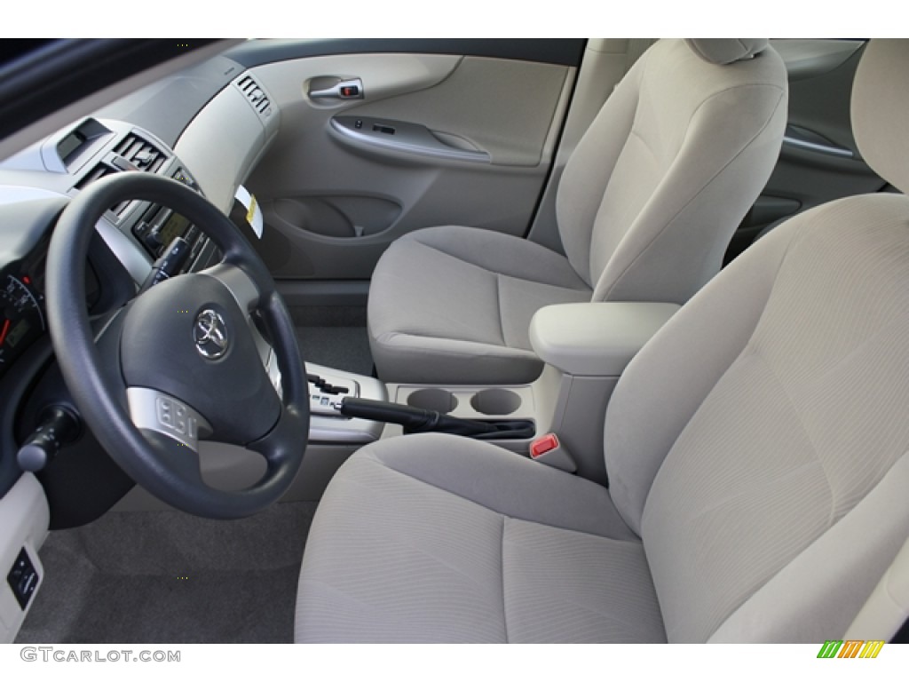 2012 Corolla LE - Nautical Blue Metallic / Bisque photo #4