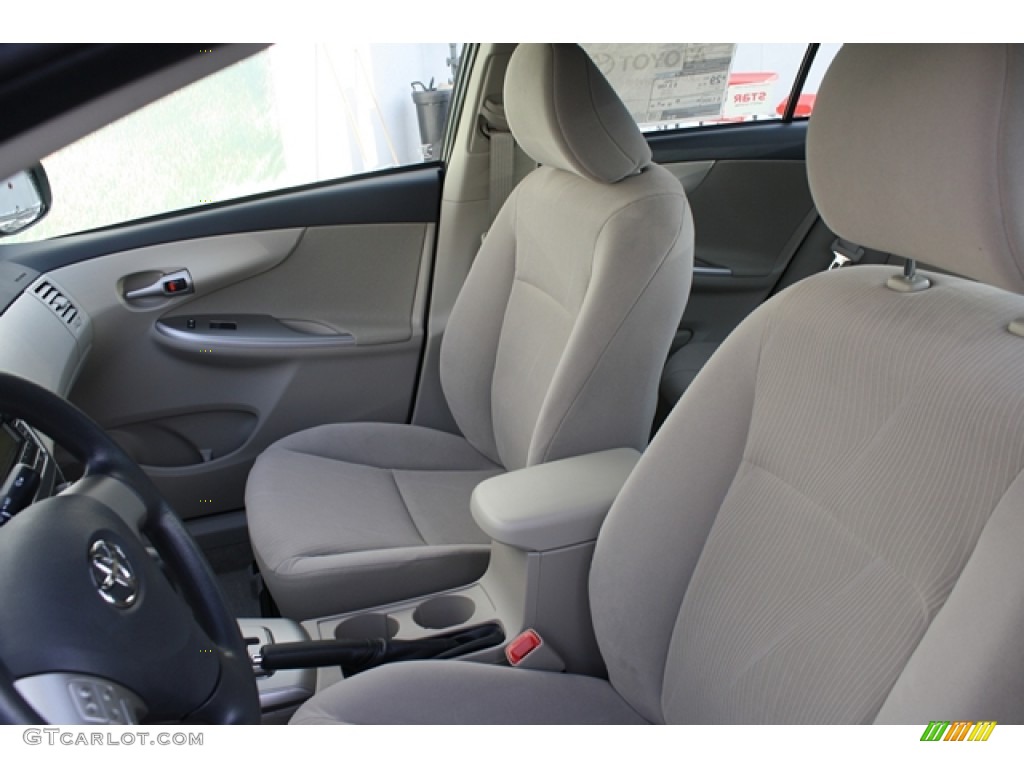 2012 Corolla LE - Nautical Blue Metallic / Bisque photo #7