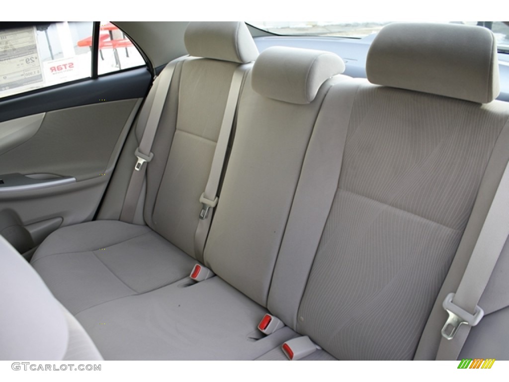 2012 Corolla LE - Nautical Blue Metallic / Bisque photo #8