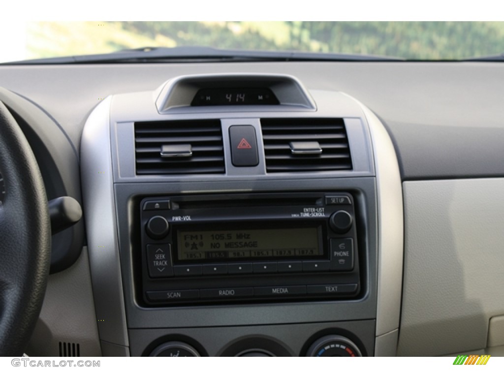 2012 Corolla LE - Nautical Blue Metallic / Bisque photo #12
