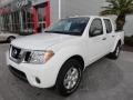 2012 Avalanche White Nissan Frontier SV Crew Cab  photo #1