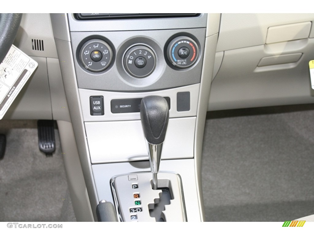 2012 Corolla LE - Nautical Blue Metallic / Bisque photo #13