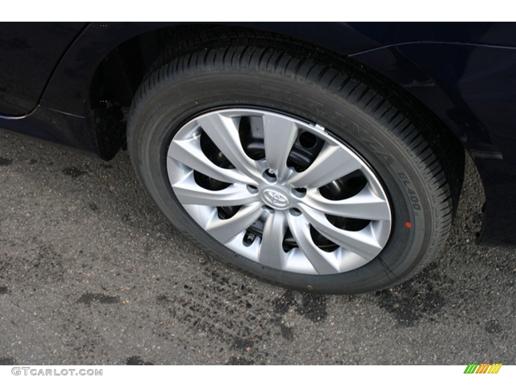 2012 Corolla LE - Nautical Blue Metallic / Bisque photo #14