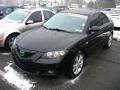 2008 Black Mica Mazda MAZDA3 i Sport Sedan  photo #2