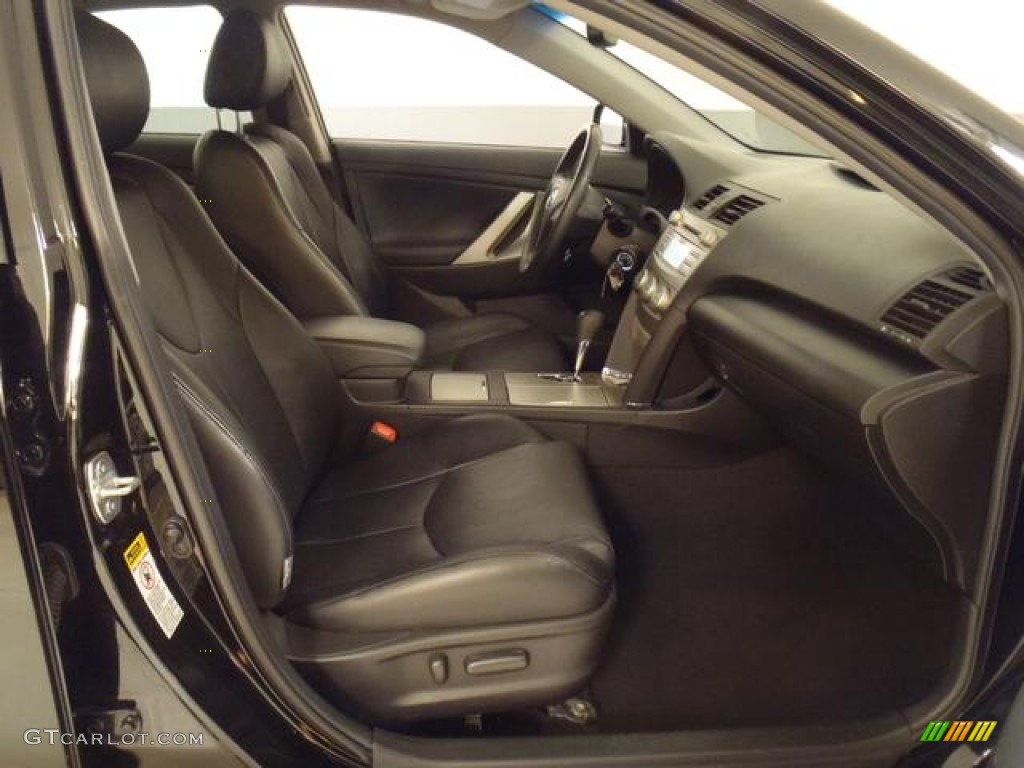 2007 Camry SE V6 - Black / Dark Charcoal photo #8