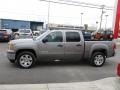 2008 Steel Gray Metallic GMC Sierra 1500 SLE Crew Cab 4x4  photo #8