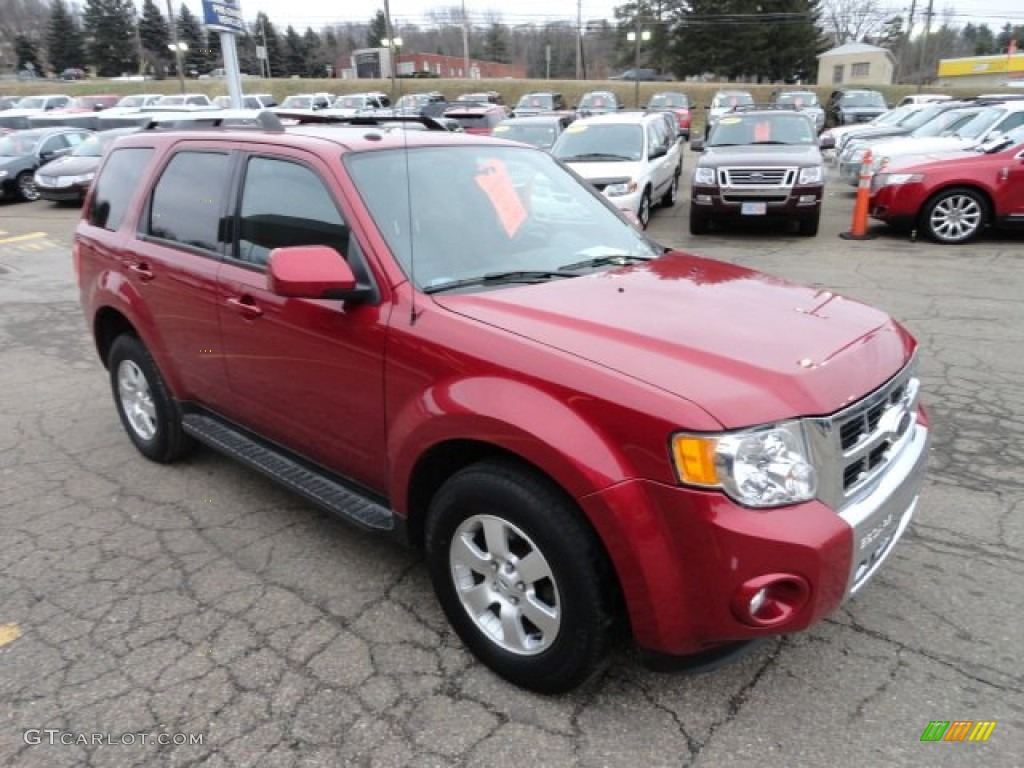 2009 Escape Limited V6 4WD - Redfire Pearl / Charcoal photo #6