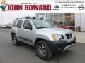 2012 Brilliant Silver Nissan Xterra Pro-4X 4x4  photo #1