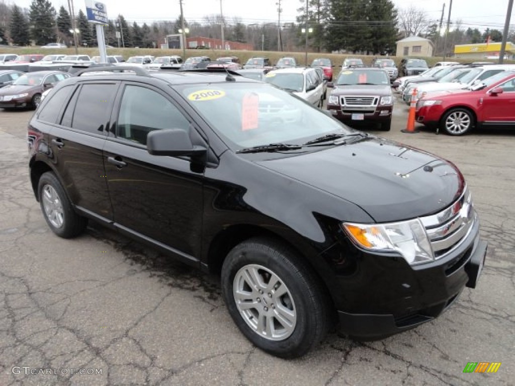 Black 2008 Ford Edge SE Exterior Photo #60928187