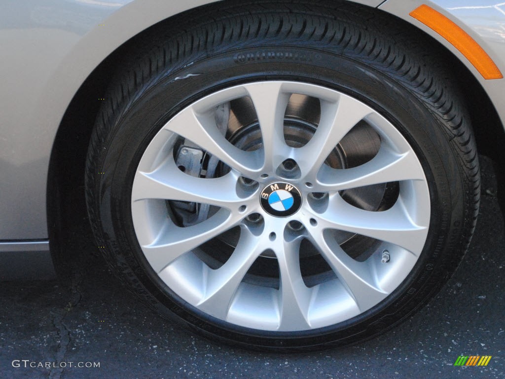 2009 3 Series 335xi Coupe - Space Grey Metallic / Black photo #2