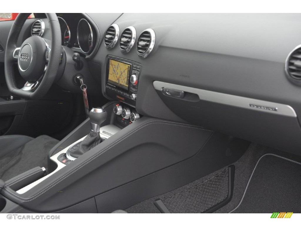 2012 Audi TT 2.0T quattro Coupe Black Dashboard Photo #60930292