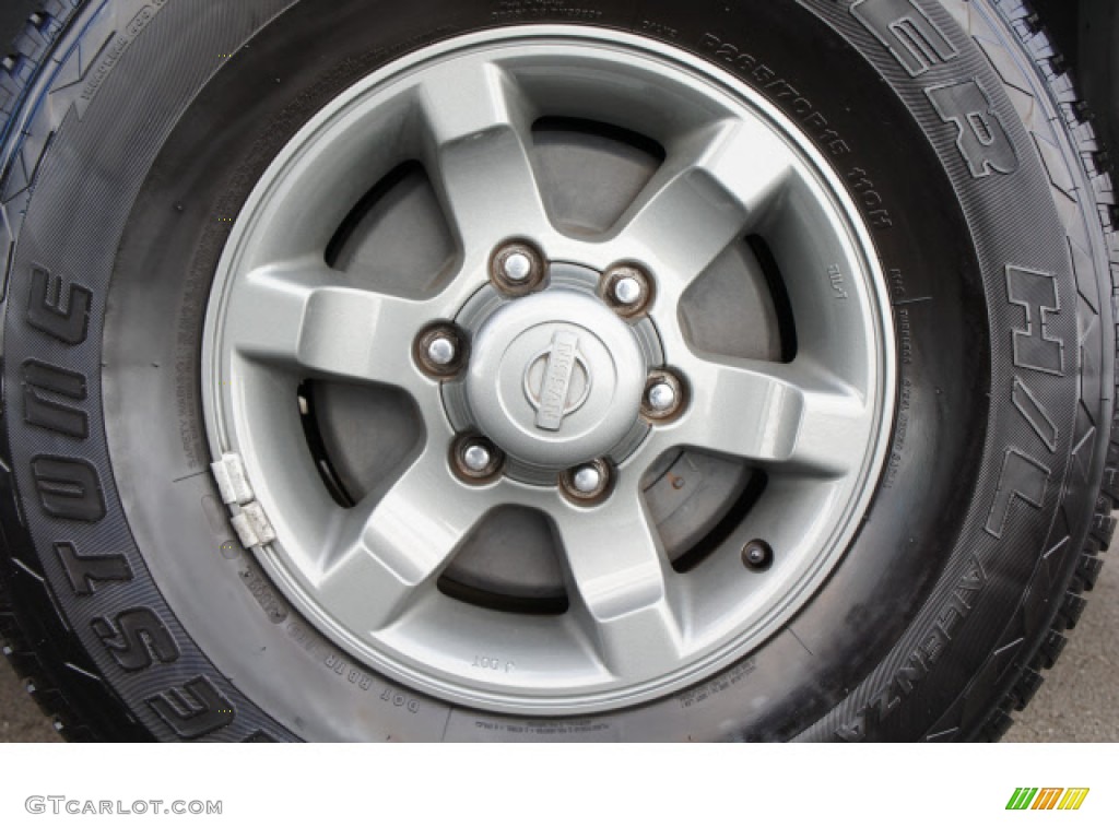2004 Nissan Frontier XE V6 Crew Cab Wheel Photos
