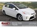 Blizzard White Pearl - Prius 3rd Gen Four Hybrid Photo No. 1