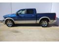 2010 Deep Water Blue Pearl Dodge Ram 1500 Laramie Crew Cab 4x4  photo #10