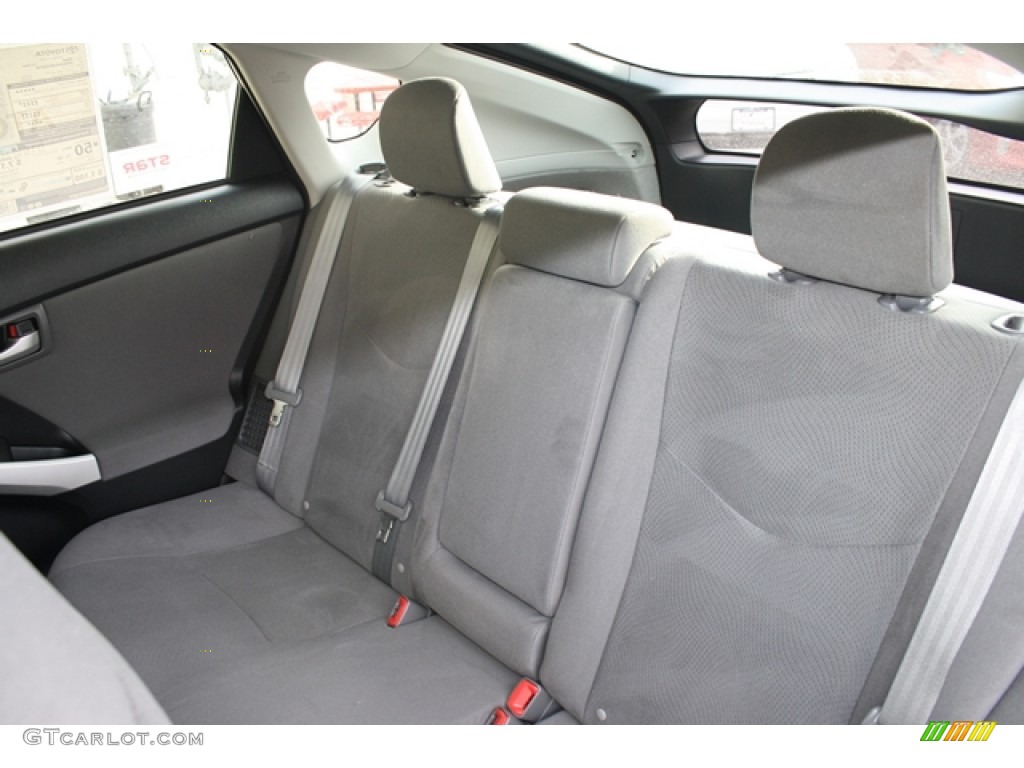 2012 Prius 3rd Gen Two Hybrid - Classic Silver Metallic / Misty Gray photo #8