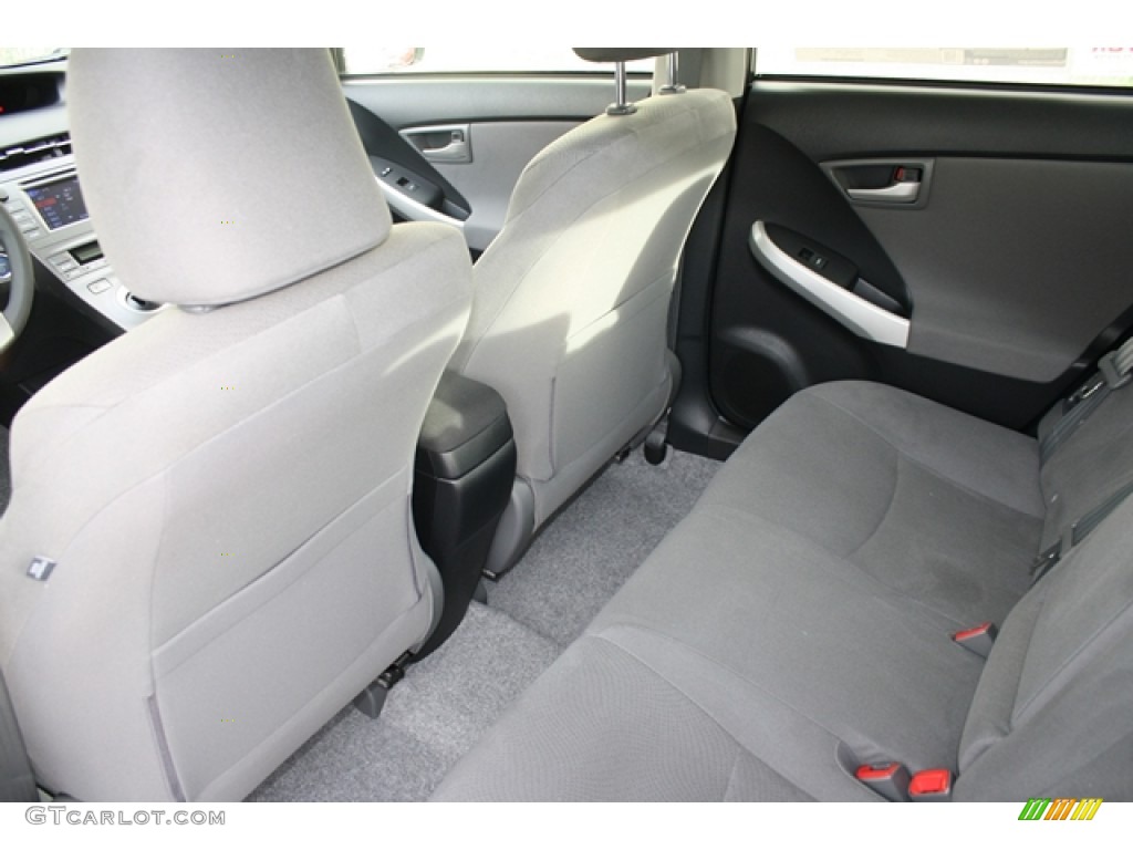 2012 Prius 3rd Gen Two Hybrid - Classic Silver Metallic / Misty Gray photo #9