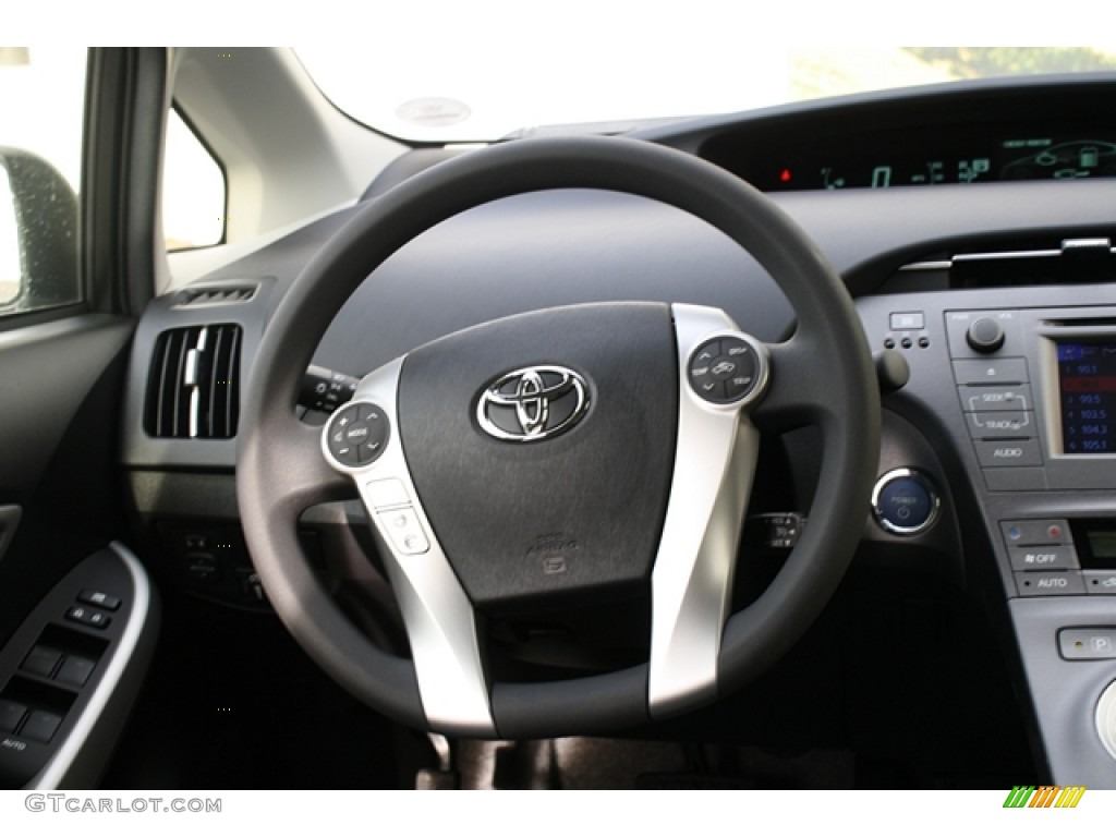 2012 Prius 3rd Gen Two Hybrid - Classic Silver Metallic / Misty Gray photo #11