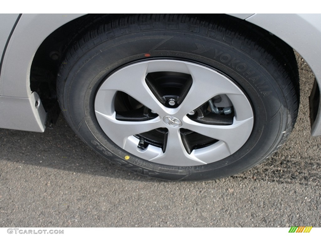 2012 Prius 3rd Gen Two Hybrid - Classic Silver Metallic / Misty Gray photo #14