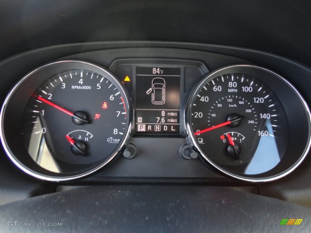 2012 Nissan Rogue S Gauges Photo #60932399