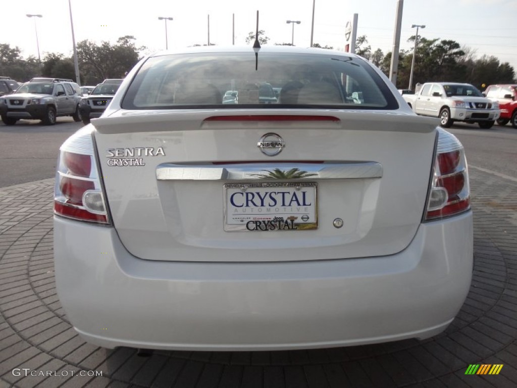 2012 Sentra 2.0 - Aspen White / Charcoal photo #7