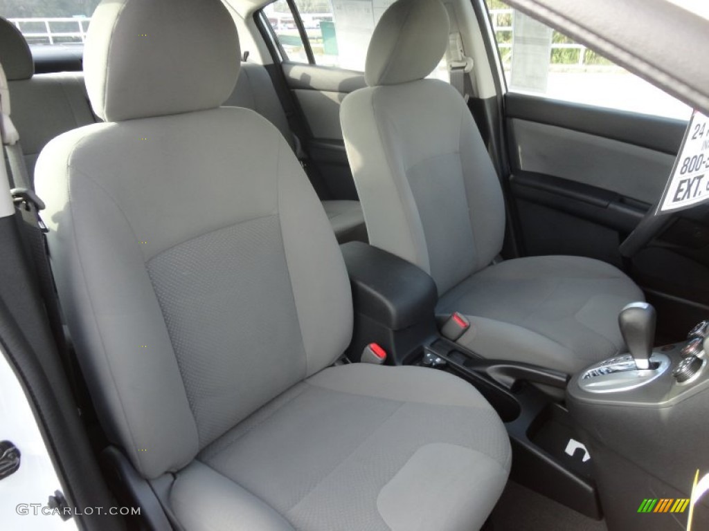 2012 Sentra 2.0 - Aspen White / Charcoal photo #12