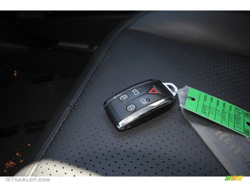 2011 XF XF Supercharged Sedan - Ebony Black / Warm Charcoal photo #54