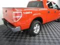 2011 Vermillion Red Ford F150 XLT SuperCrew 4x4  photo #4