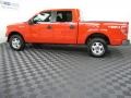 2011 Vermillion Red Ford F150 XLT SuperCrew 4x4  photo #6