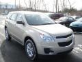 2012 Gold Mist Metallic Chevrolet Equinox LS AWD  photo #2