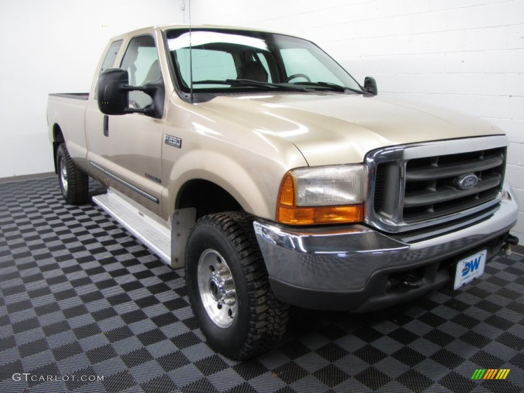 Harvest Gold Metallic Ford F250 Super Duty