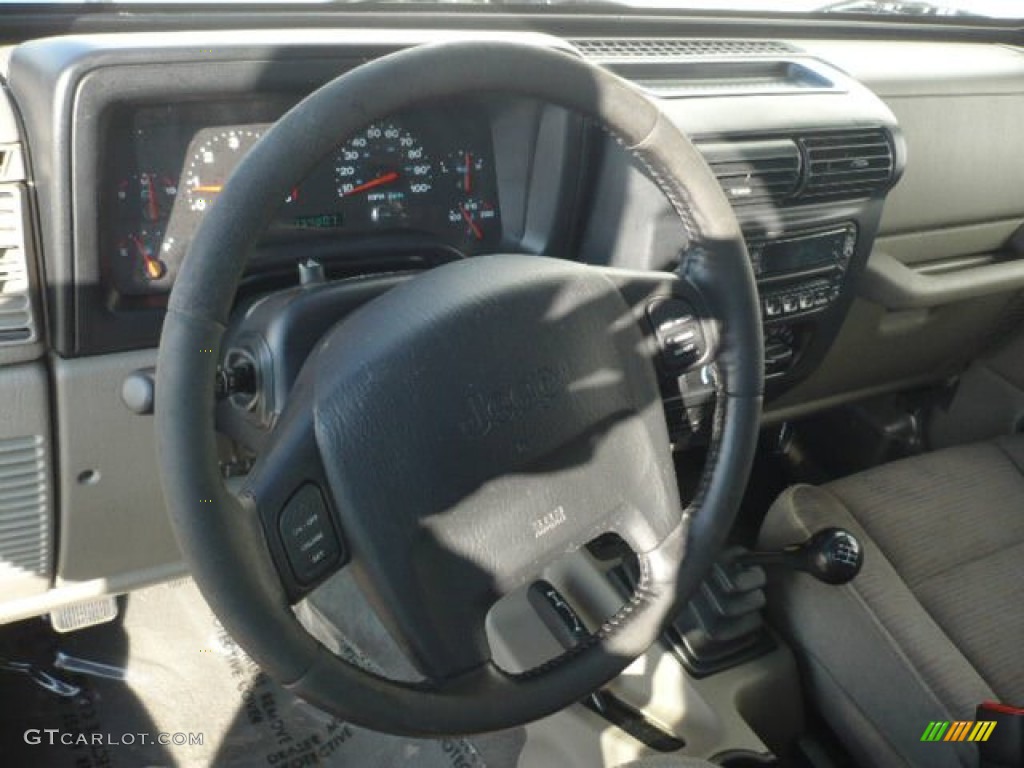 2004 Wrangler Sport 4x4 - Light Khaki Metallic / Khaki photo #6