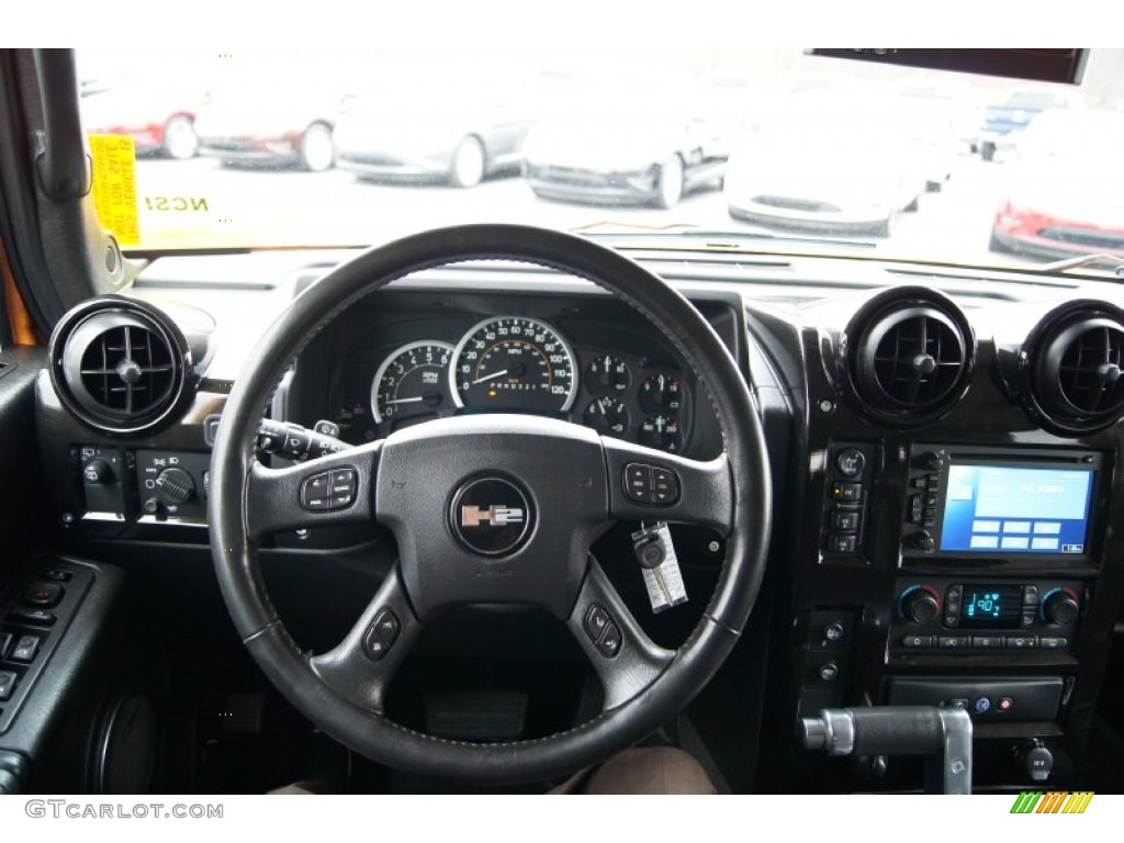2006 H2 SUV - Fusion Orange / Ebony photo #34