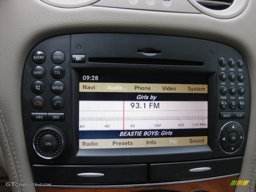 2009 Mercedes-Benz SL 550 Roadster Controls Photo #60938994