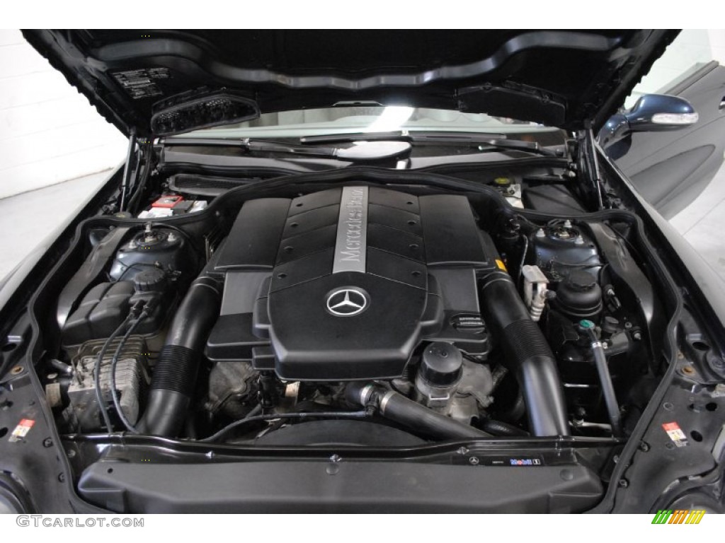 2003 Mercedes-Benz SL 500 Roadster 5.0 Liter SOHC 24-Valve V8 Engine Photo #60939270