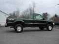 1999 Dark Hunter Green Metallic Ford F250 Super Duty XL Regular Cab 4x4  photo #9