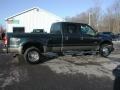 2006 Dark Green Satin Metallic Ford F350 Super Duty XLT Crew Cab 4x4 Dually  photo #12