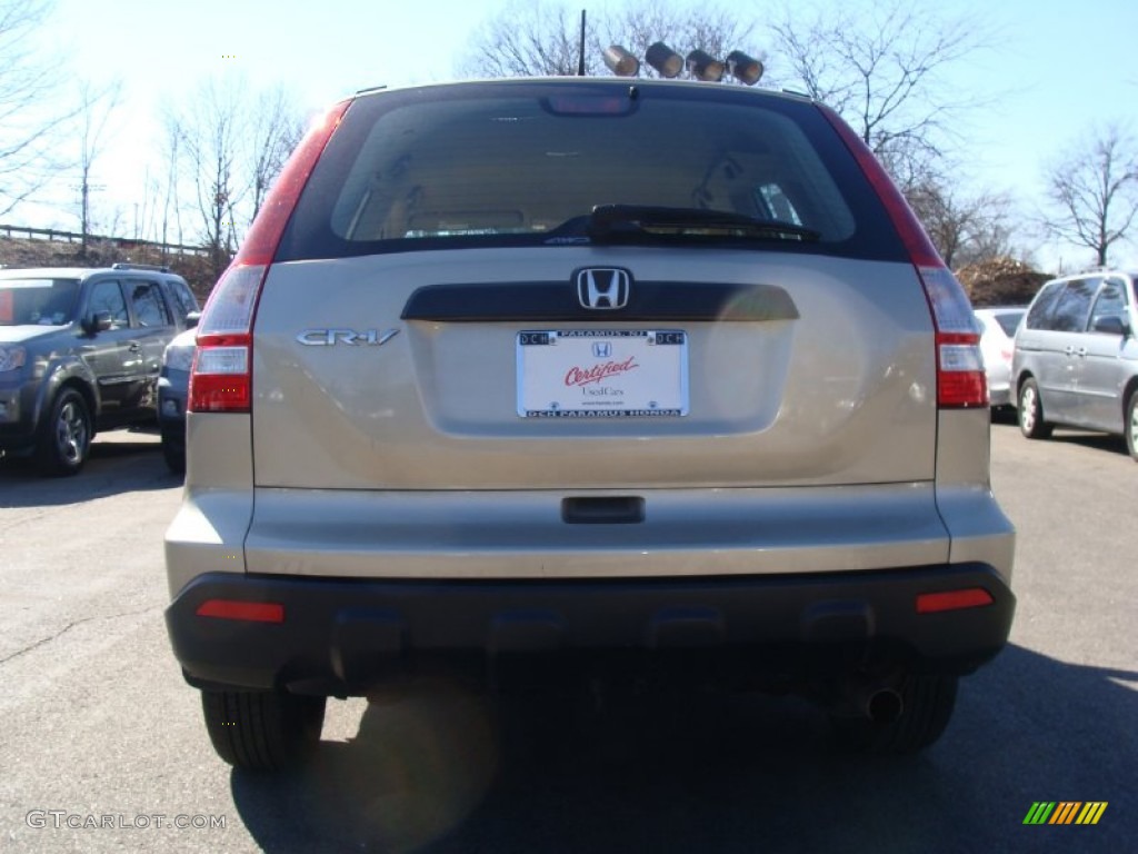 2009 CR-V LX 4WD - Borrego Beige Metallic / Ivory photo #10