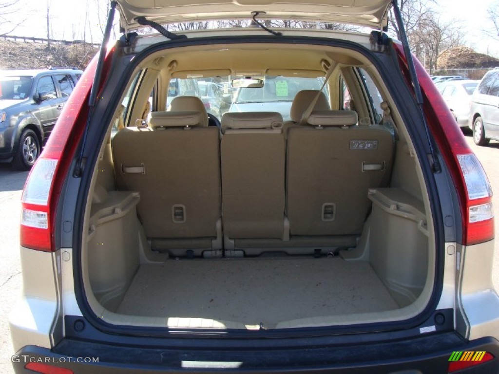 2009 CR-V LX 4WD - Borrego Beige Metallic / Ivory photo #12