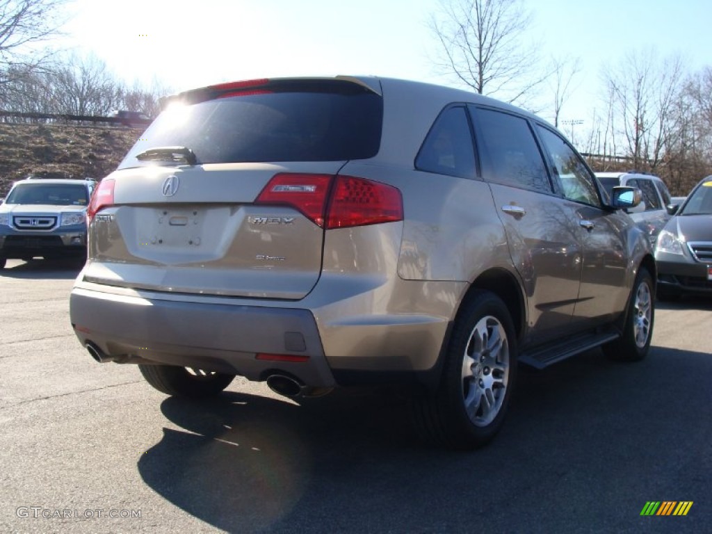 2007 MDX  - Desert Rock Metallic / Parchment photo #9