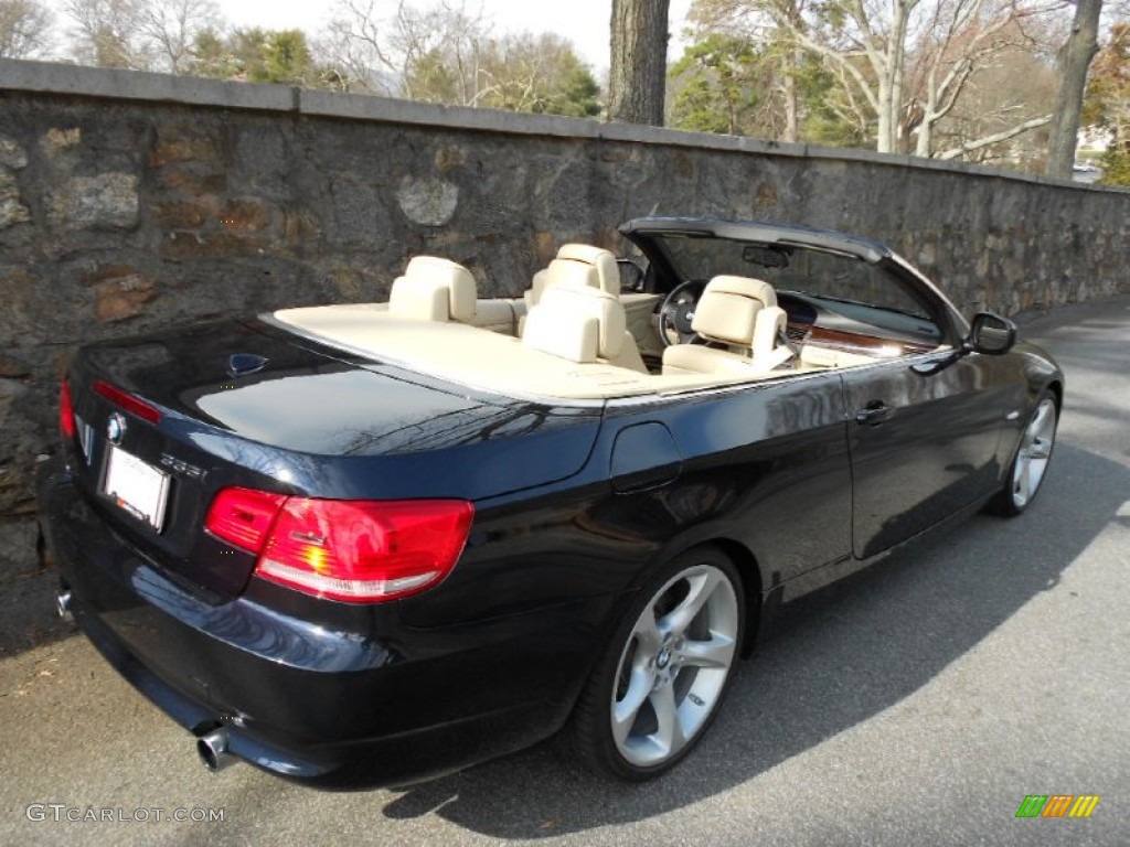 2010 3 Series 335i Convertible - Monaco Blue Metallic / Cream Beige photo #10