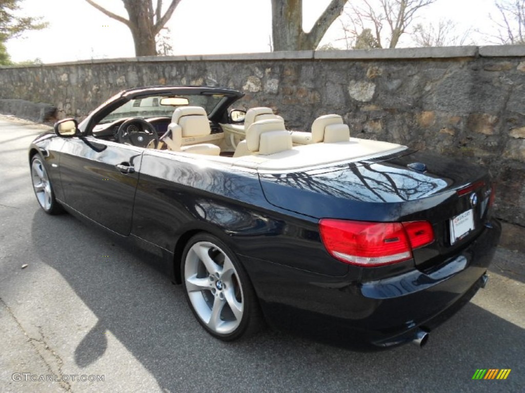 2010 3 Series 335i Convertible - Monaco Blue Metallic / Cream Beige photo #15