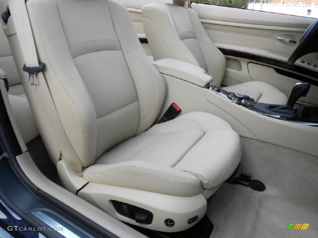 2010 3 Series 335i Convertible - Monaco Blue Metallic / Cream Beige photo #26
