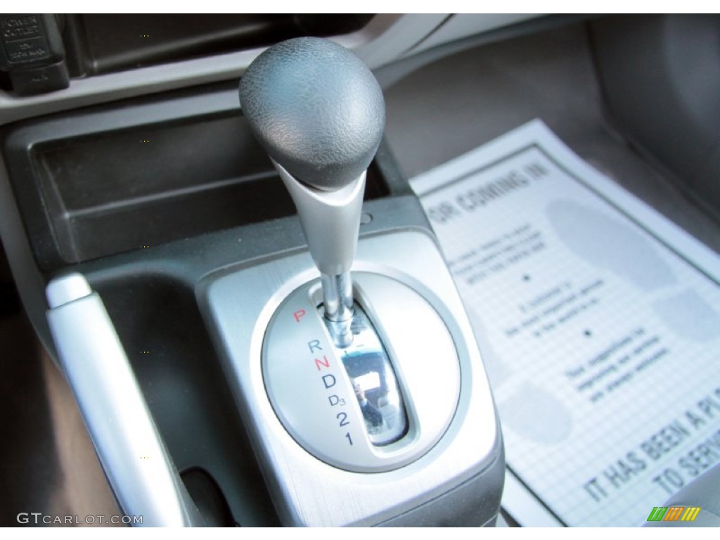 2008 Civic EX-L Sedan - Alabaster Silver Metallic / Gray photo #22