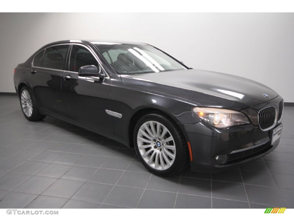 Dark Graphite Metallic 2009 BMW 7 Series 750Li Sedan Exterior Photo #60943452