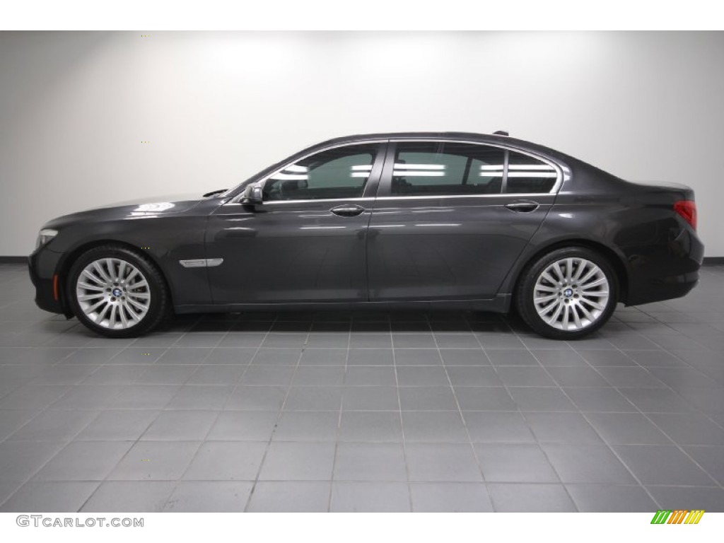 Dark Graphite Metallic 2009 BMW 7 Series 750Li Sedan Exterior Photo #60943461